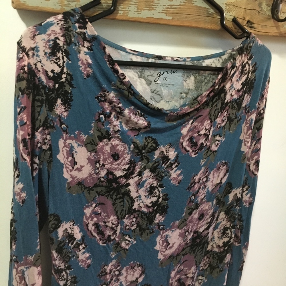 GNW Long Sleeve Floral Shirt - Picture 5 of 6